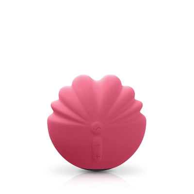 Front-facing shell shaped clitoral vibrator JJ-salmon