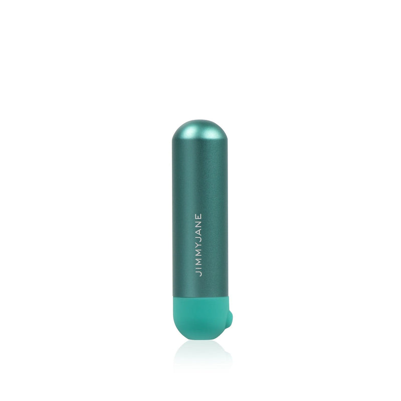 Mini bullet vibrator in the green color jimmyjaneminichromateal1