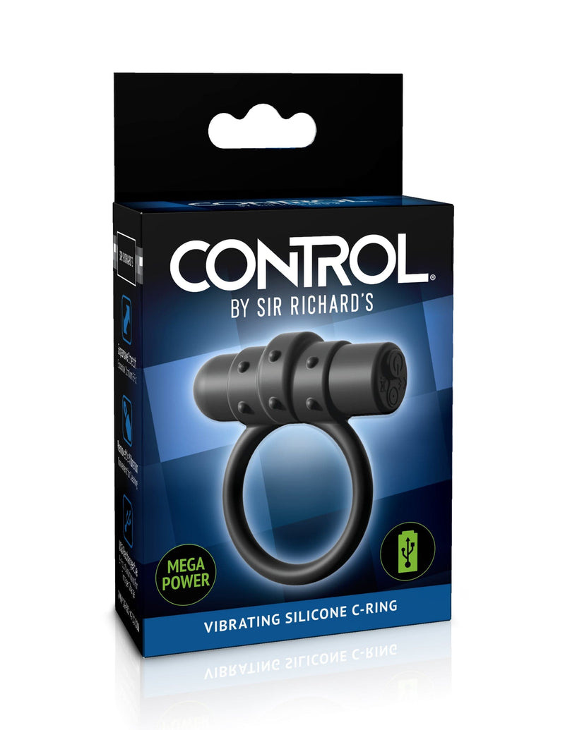 sir-richards-control-vibrating-silicone-c-ring-black