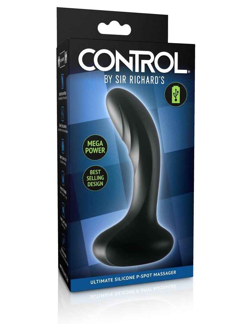 sir-richards-control-ultimate-silicone-p-spot-massager-black