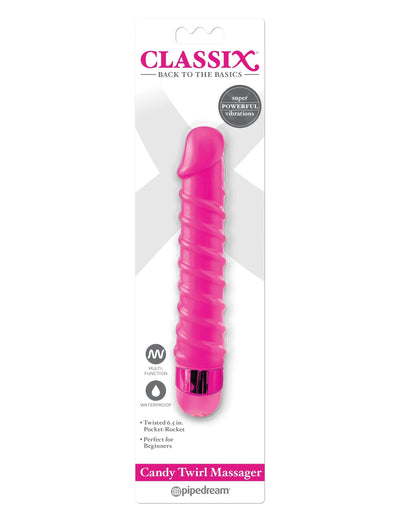 classix-candy-twirl-massager-pink