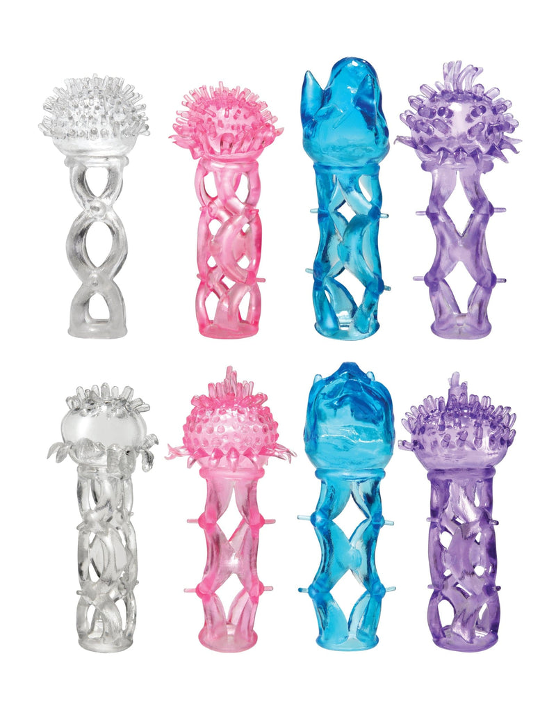 pipedream-happy-top-tickler-cage-display-assorted-colors-8-pcs