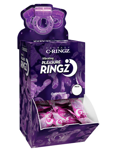 pipedream-vibrating-pleasure-ringz-display-purple-36-pcs