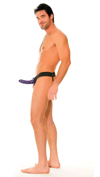 fetish-fantasy-series-for-him-or-her-hollow-strap-on-purple-black