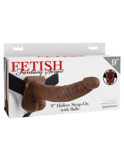 fetish-fantasy-series-9-hollow-strap-on-with-balls-brown