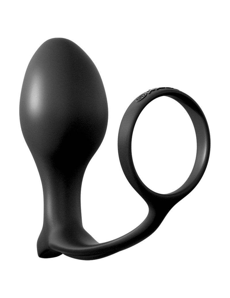 Cock Ring Advanced Plug black Anal Fantasy Product Image