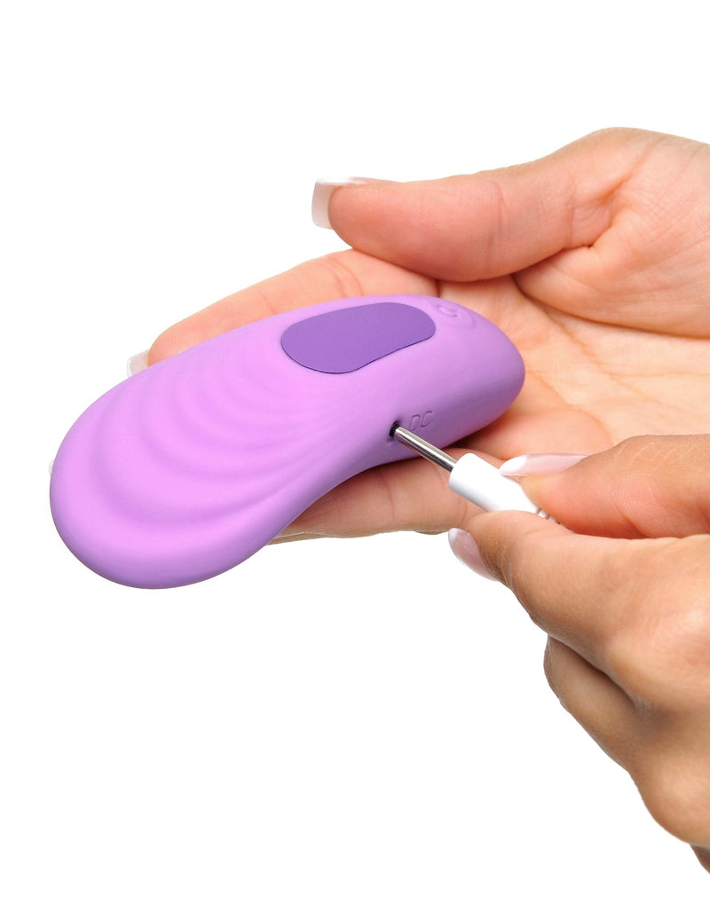 Clitoral Fantasy For Her Remote Control Silicone Purple being charged