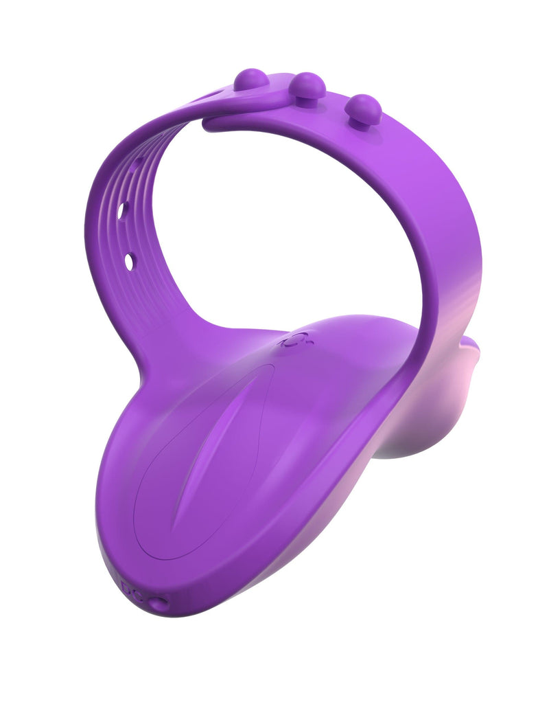 Purple Finger Vibrator Fantasy for Her Silicone