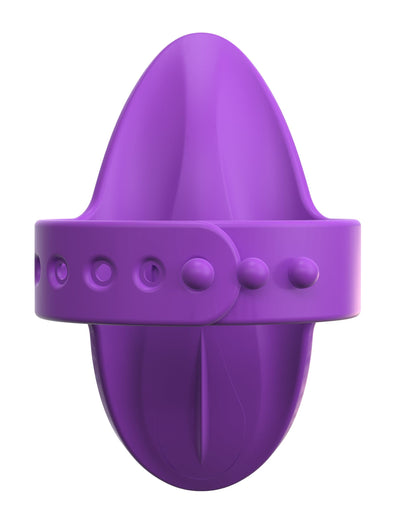 Purple Finger Vibrator Fantasy for Her Silicone hand strap