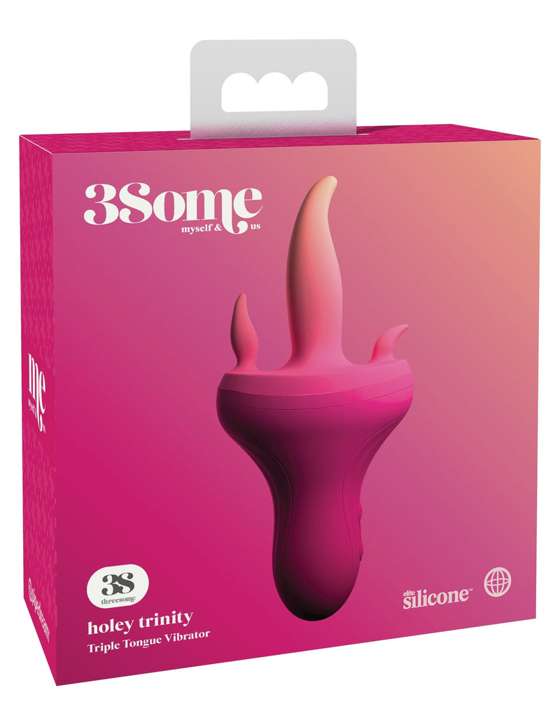 Packaging picture with image on package of 3Some Holey Trinity - Pink 