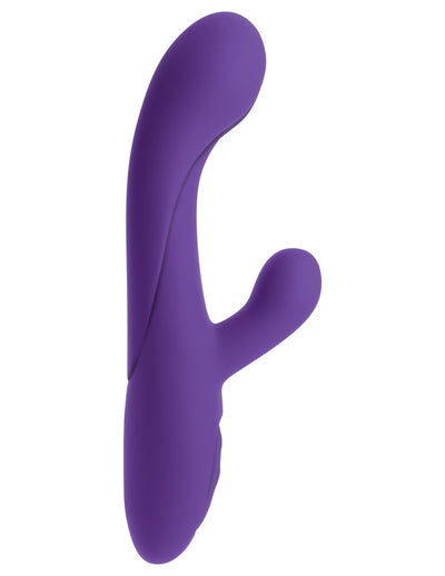 purple and pleasurable Rabbit Silicone Vibrator