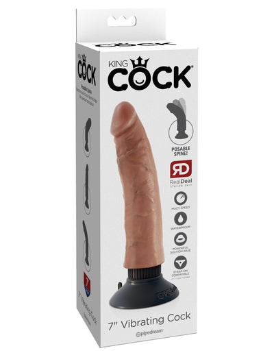 king-cock-7-vibrating-cock-tan