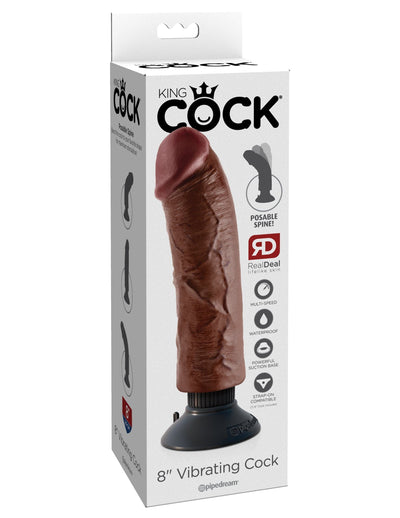 king-cock-8-vibrating-cock-brown