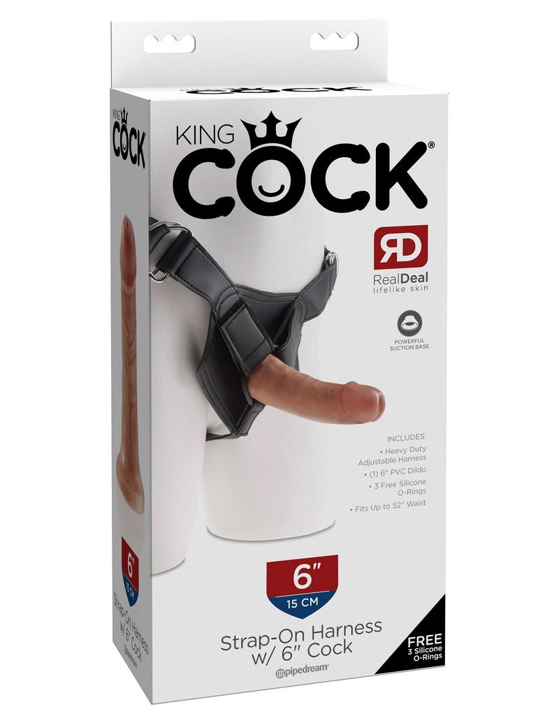 king-cock-strap-on-harness-with-6-cock-tan