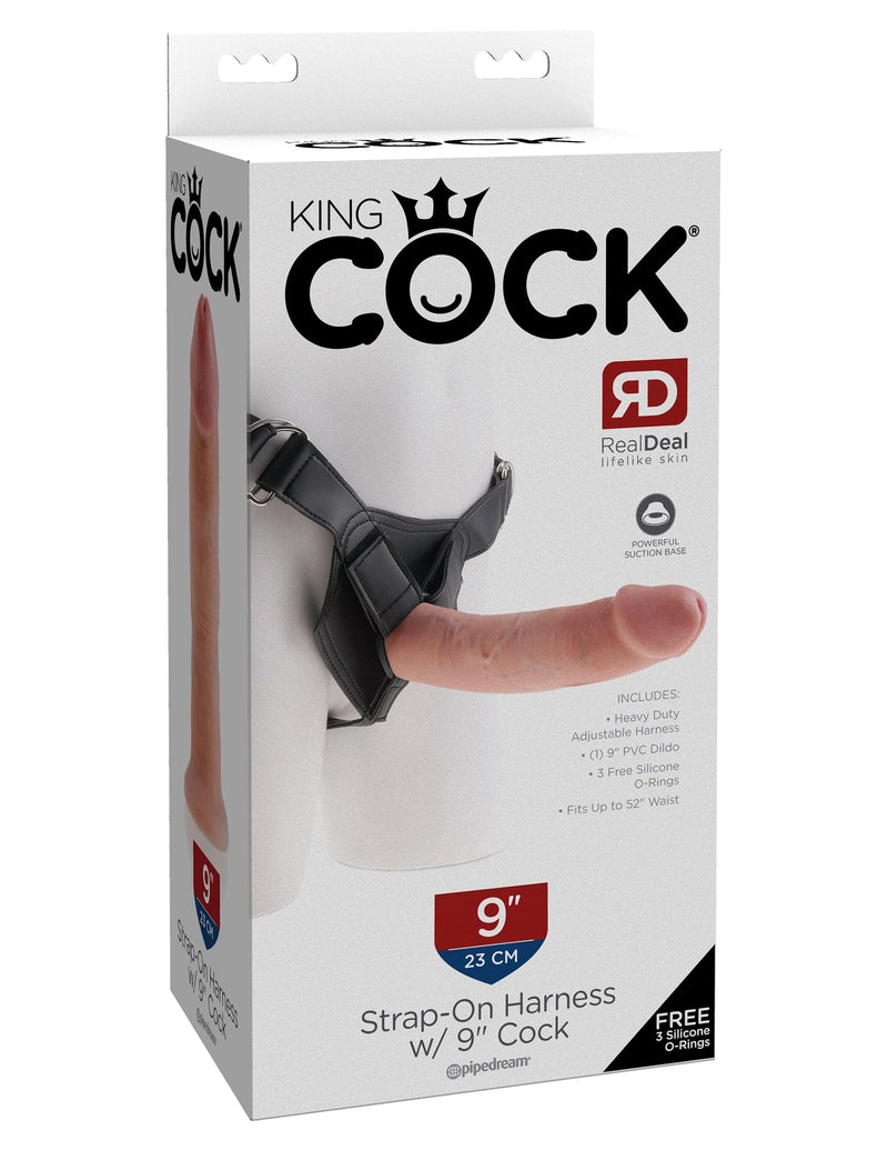 king-cock-strap-on-harness-with-9-cock-light