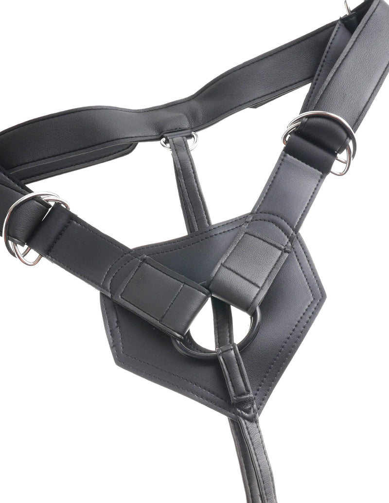 king-cock-strap-on-harness-with-9-cock-light