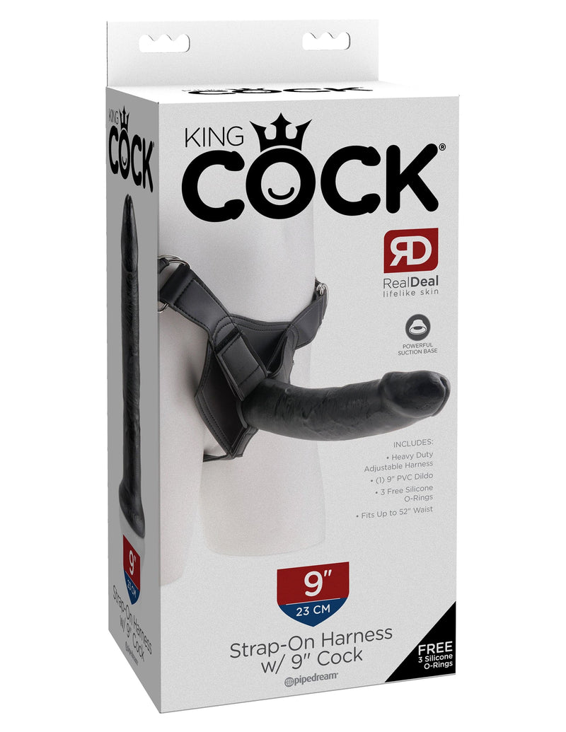 king-cock-strap-on-harness-with-9-cock-black