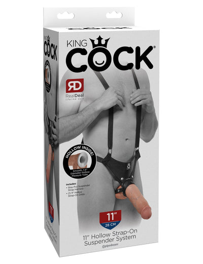 king-cock-11-hollow-strap-on-suspender-system-light-black