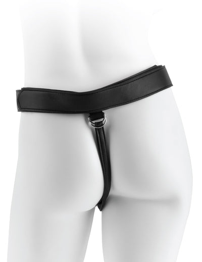 king-cock-7-uncut-with-strap-on-harness-light