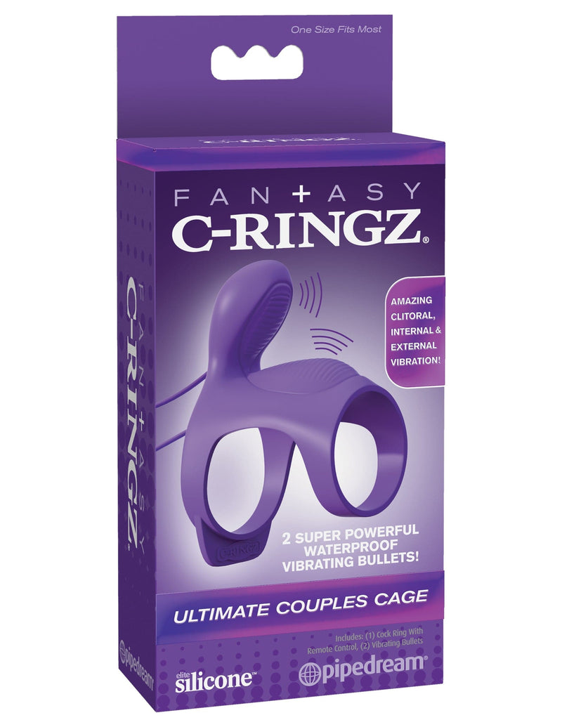 Couples Vibrator and Clitoral Stimulation - package