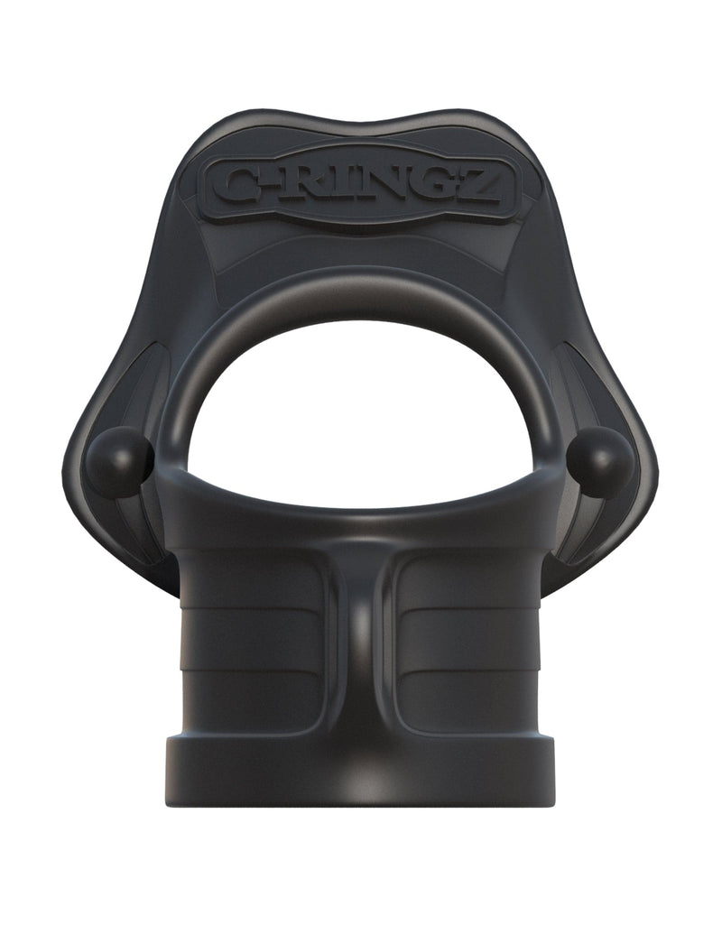 fantasy-c-ringz-rock-hard-ring-ball-stretcher-black