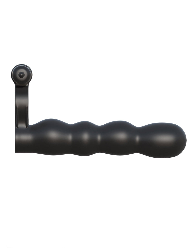 fantasy-c-ringz-posable-partner-double-penetrator-black