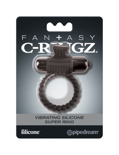 fantasy-c-ringz-vibrating-silicone-super-ring-black
