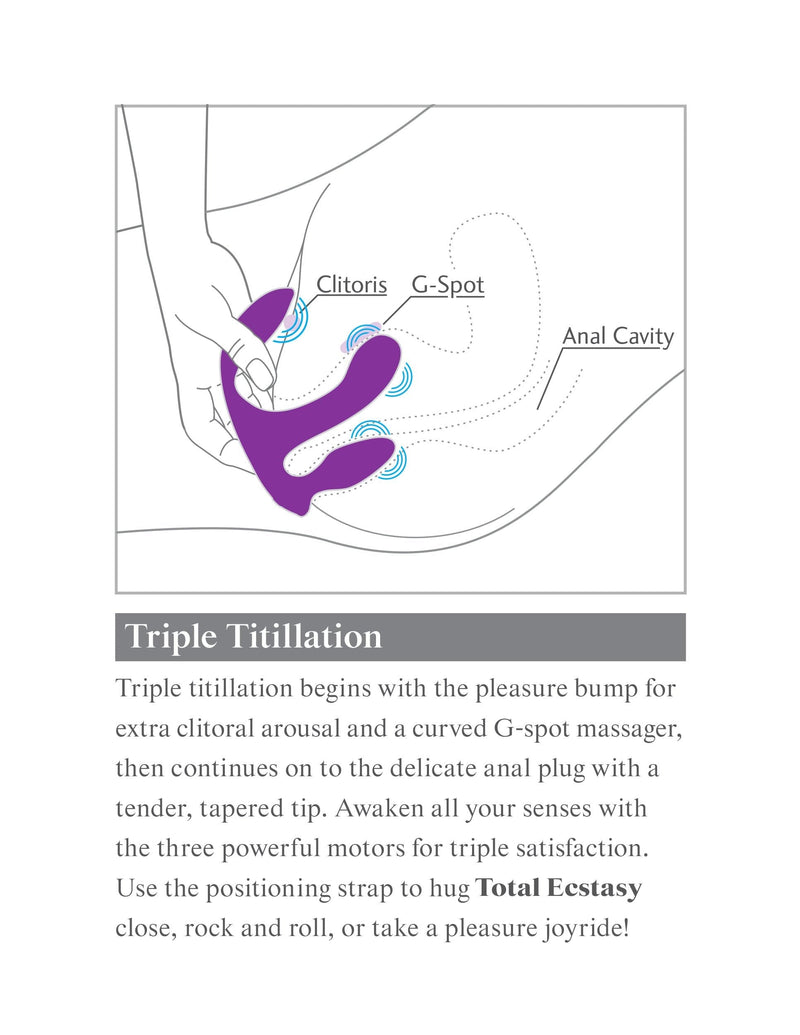 Picture of Triple Titillation of 3Some Total Ecstasy - Purple