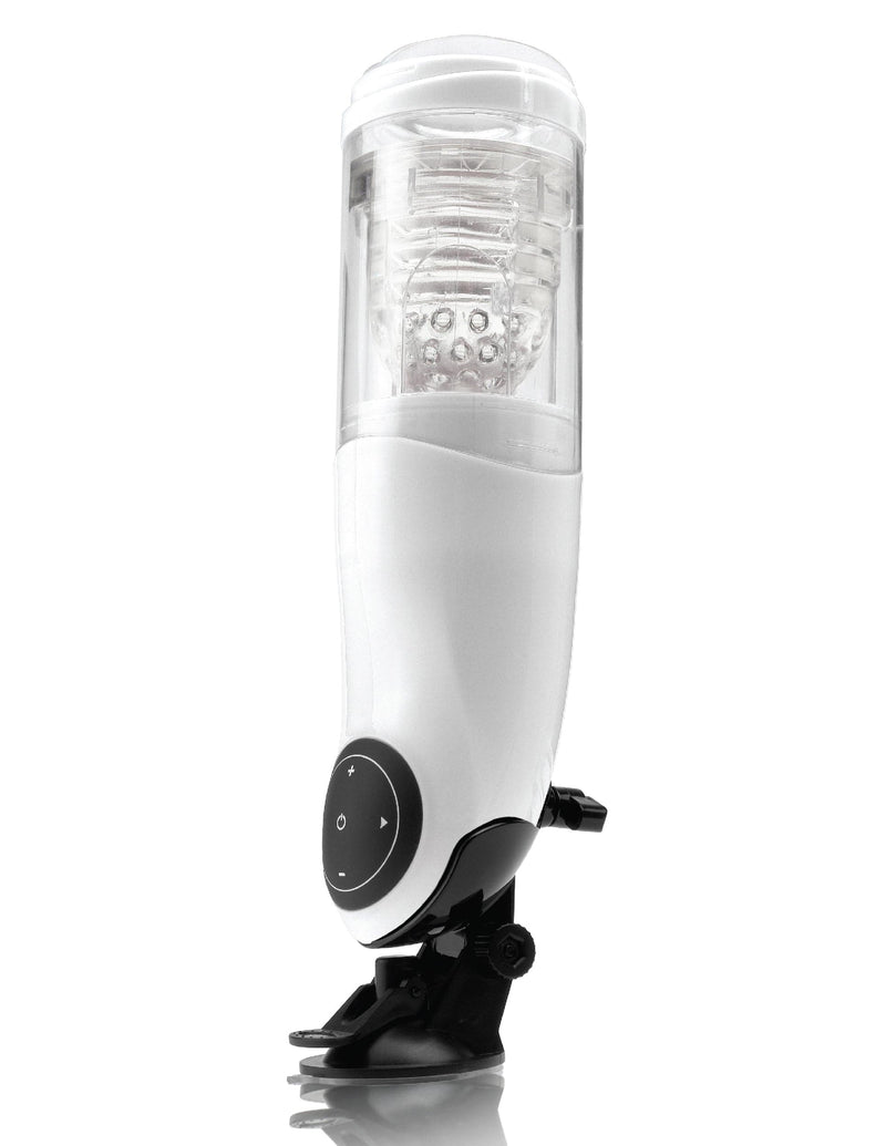 hands free male masturbator white