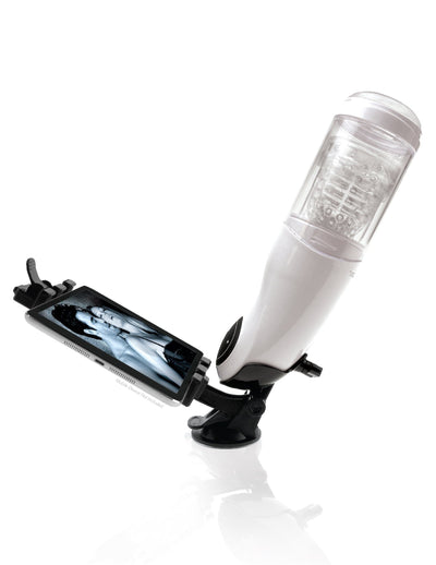 hands free male masturbator white