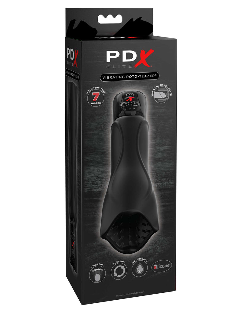 PDX Elite Vibrating | Male Masturbator Product Box