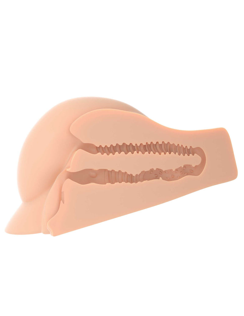Realistic Male Masturbator | Vagina and Silicone Ass product inside