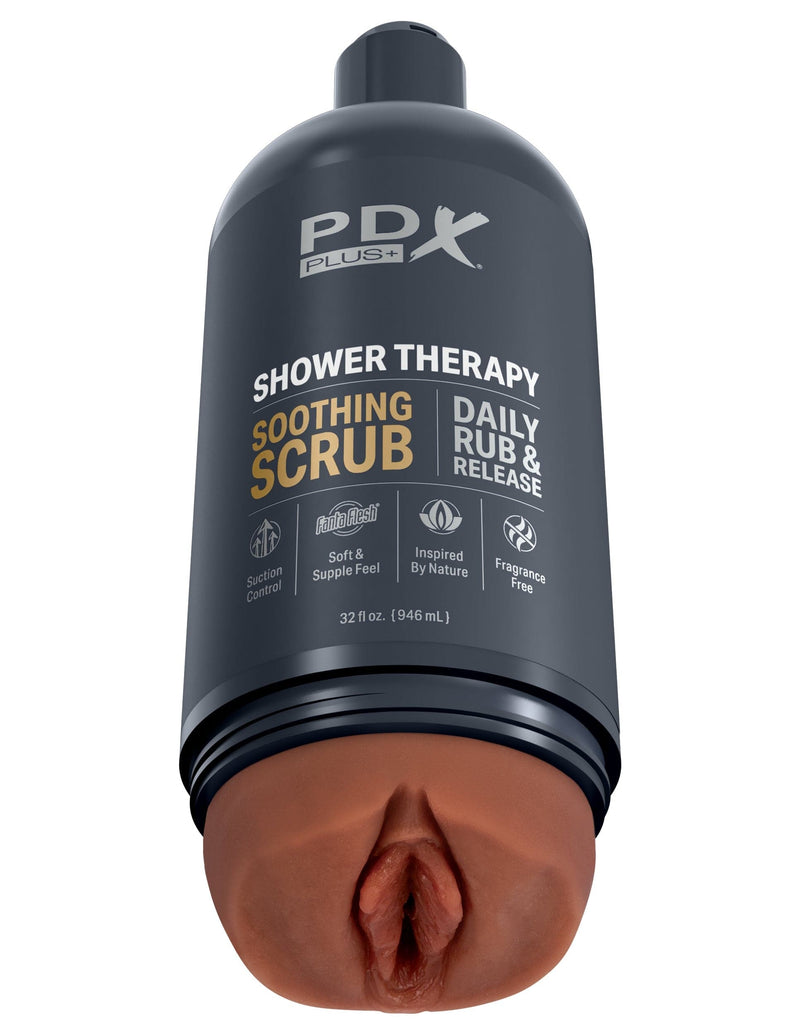 PDX Shower Therapy (Soothing Scrub - Brown)
